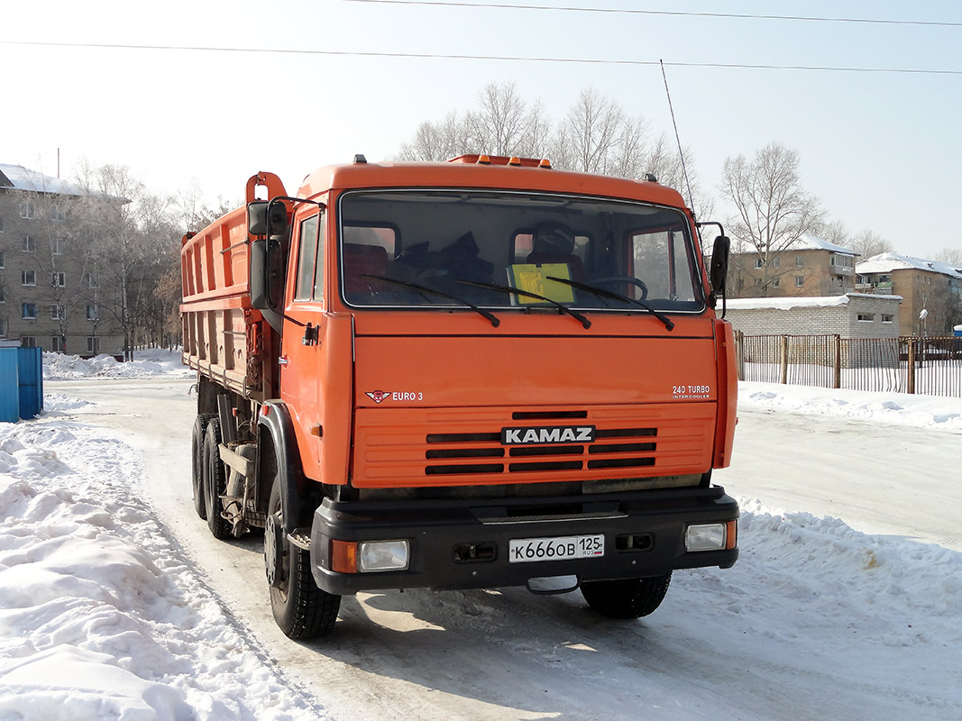 Приморский край, № К 666 ОВ 125 — КамАЗ-65115-15 [65115R]