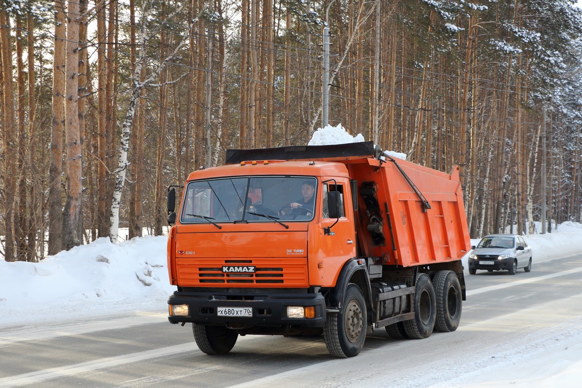 Томская область, № Х 680 ХТ 70 — КамАЗ-65115 [651150]