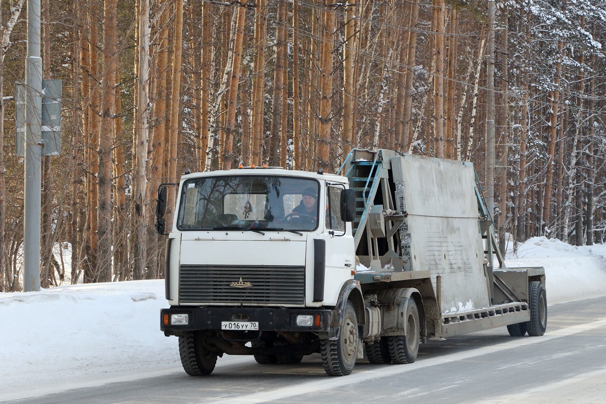 Томская область, № У 016 УУ 70 — МАЗ-543302