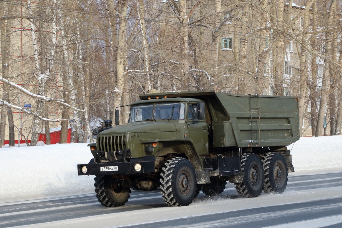 Томская область, № В 839 МА 70 — Урал-4320 / 5557 (общая модель)