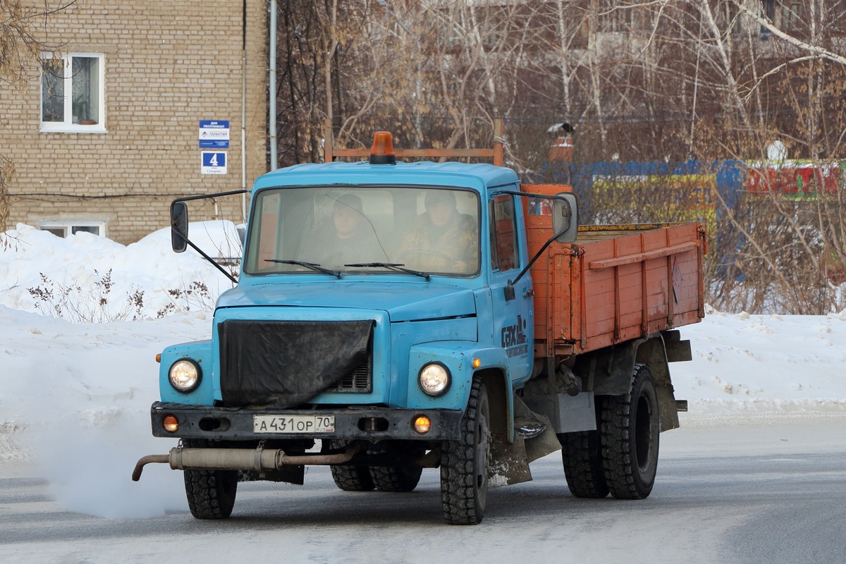 Томская область, № А 431 ОР 70 — ГАЗ-3307