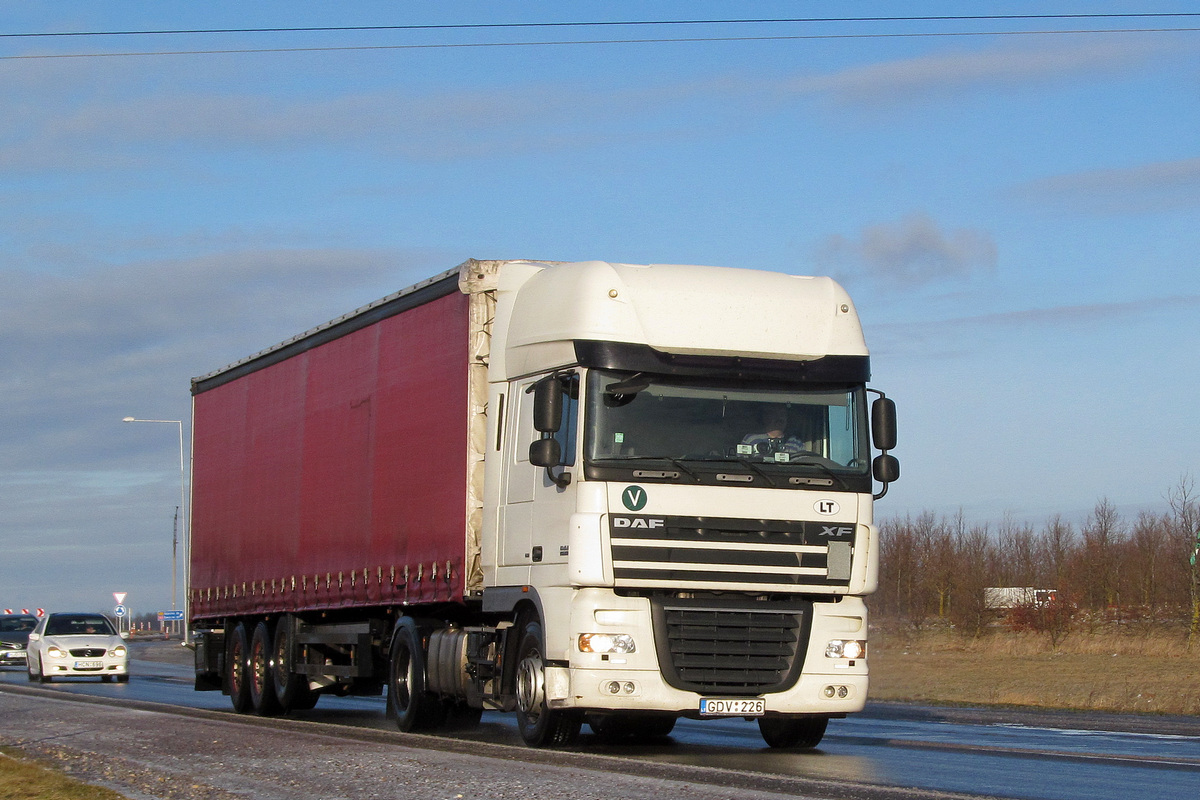 Литва, № GDV 226 — DAF XF105 FT