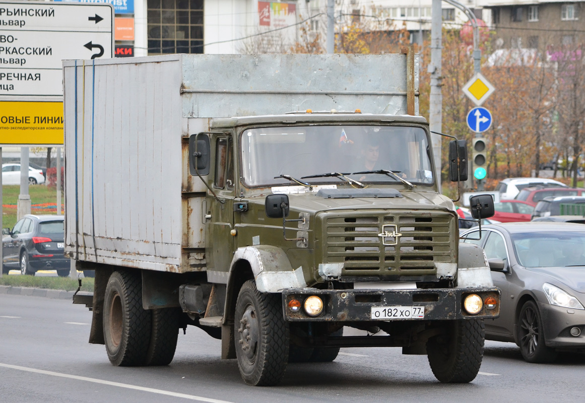 Москва, № О 182 ХО 77 — ЗИЛ-433102