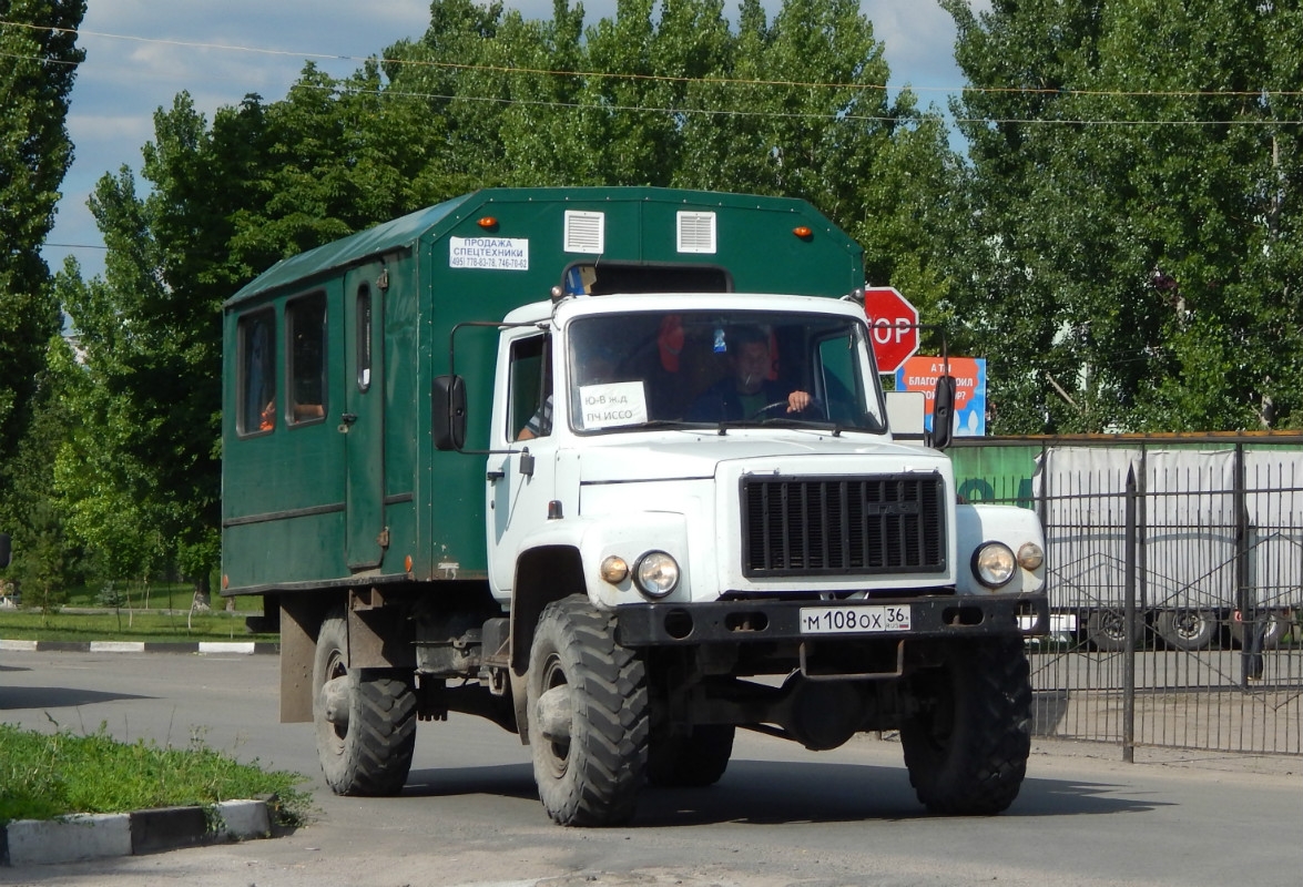 Воронежская область, № М 108 ОХ 36 — ГАЗ-3308 «Садко»