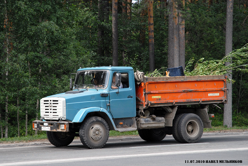 Свердловская область, № К 303 УМ 96 — ЗИЛ-497442