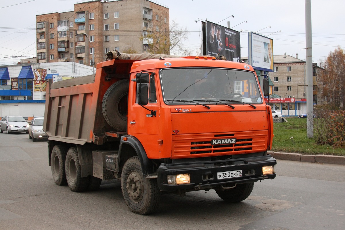 Томская область, № К 353 ЕВ 70 — КамАЗ-65115 (общая модель)