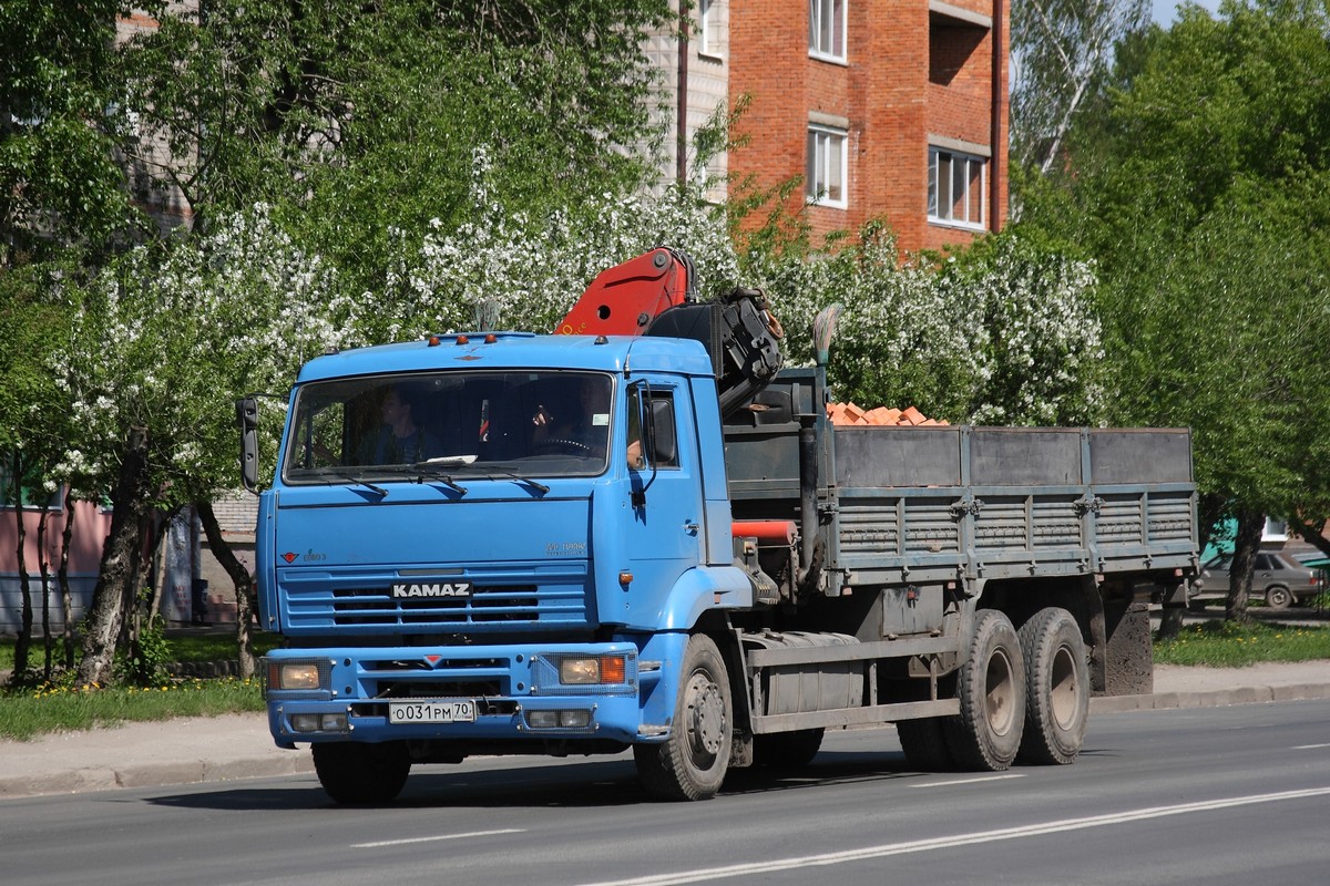 Томская область, № О 031 РМ 70 — КамАЗ-65117-62