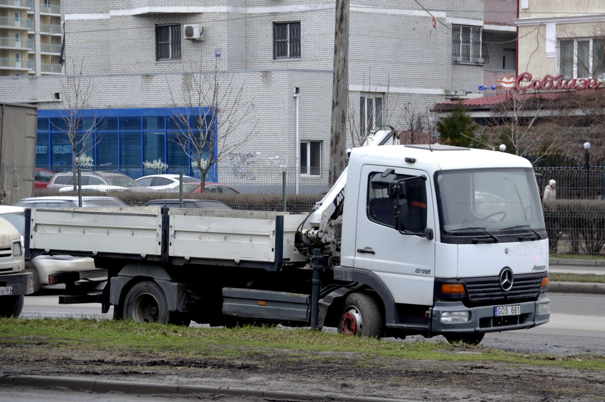 Литва, № GOS 681 — Mercedes-Benz Atego 815