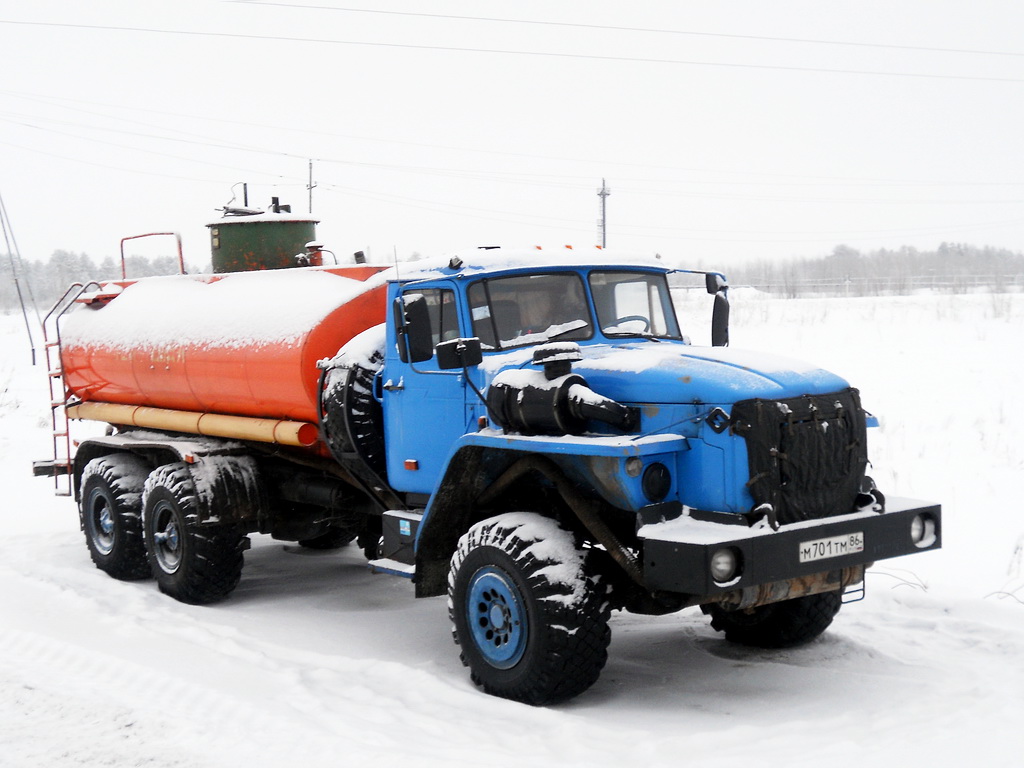 Ханты-Мансийский автоном.округ, № М 701 ТМ 86 — Урал-4320 (общая модель)