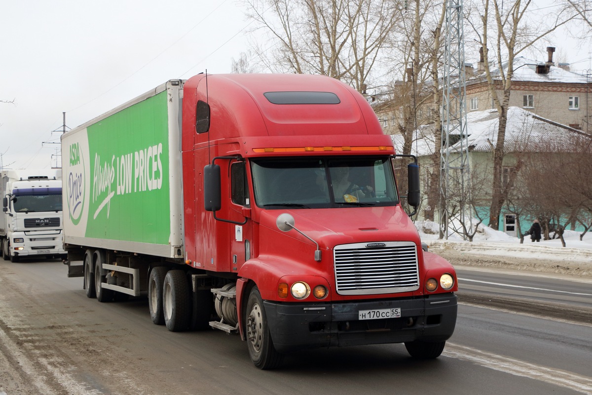 Омская область, № Н 170 СС 55 — Freightliner Century Class