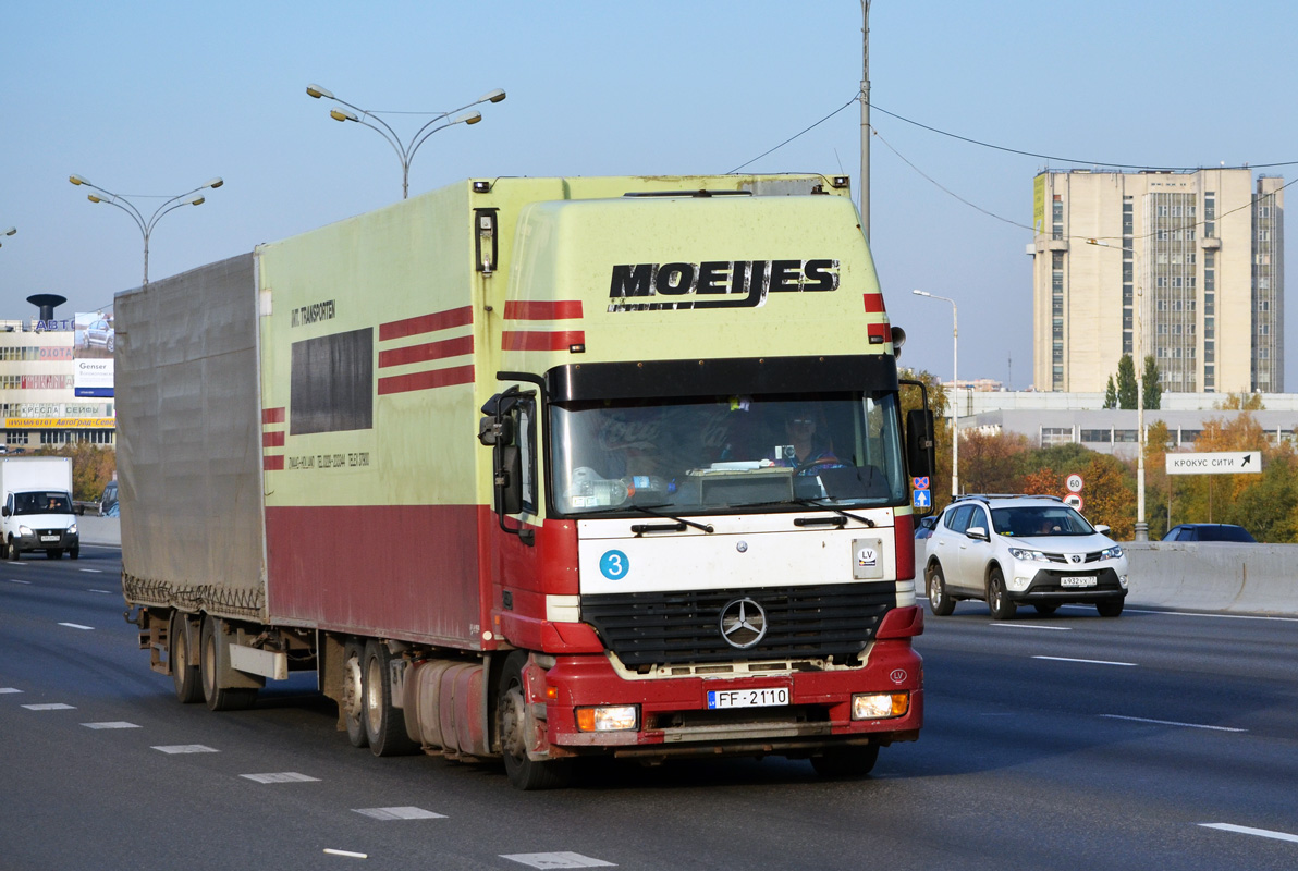 Латвия, № FF-2110 — Mercedes-Benz Actros ('1997) 2535