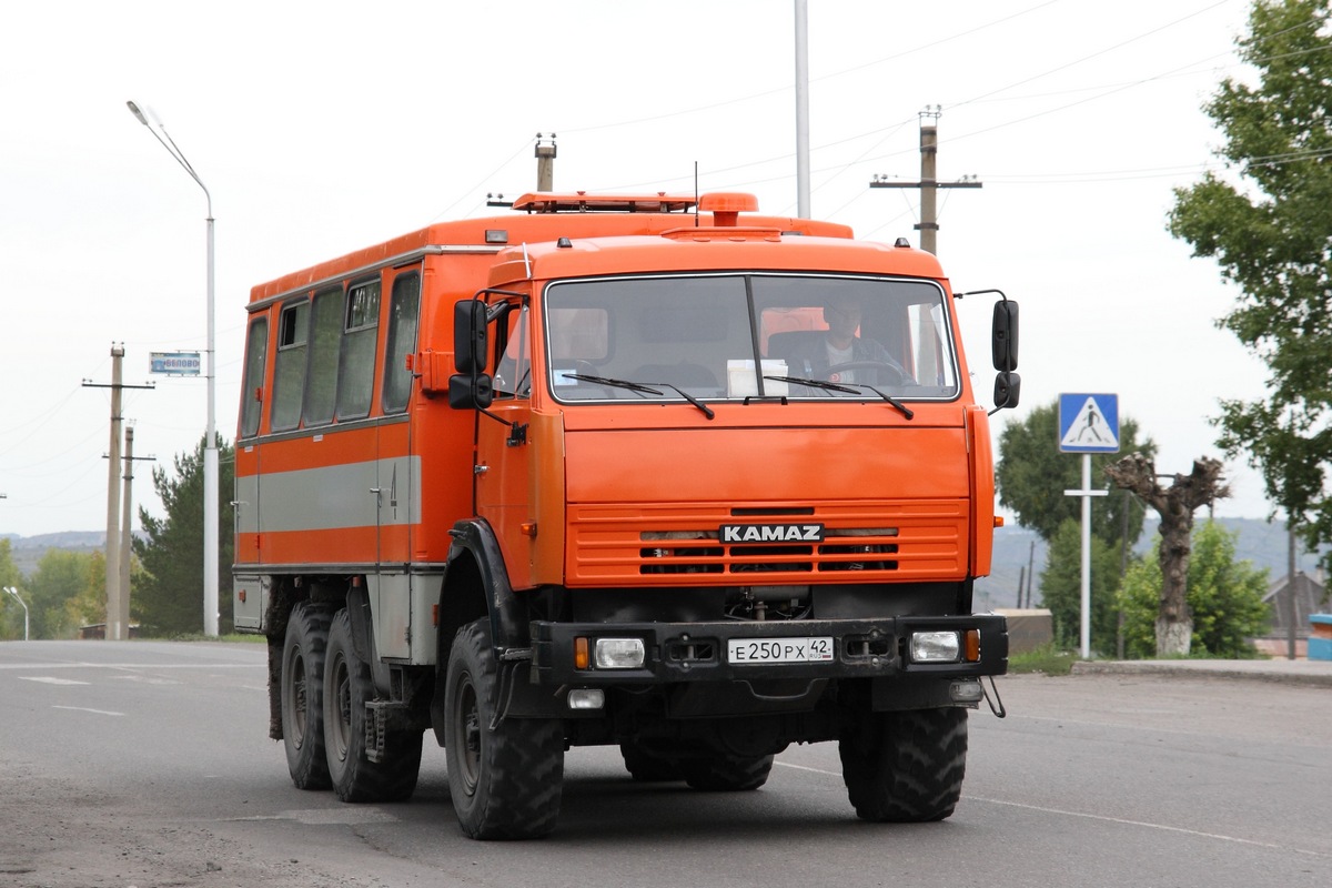 Кемеровская область, № Е 250 РХ 42 — КамАЗ-43114-15 [43114R]