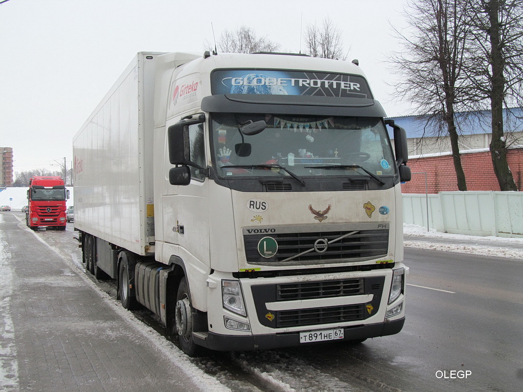 Смоленская область, № Т 891 НЕ 67 — Volvo ('2008) FH.460