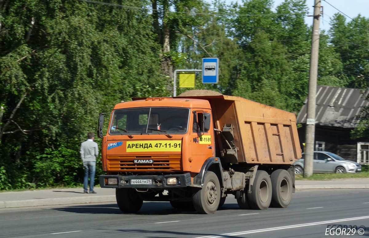 Архангельская область, № Н 444 ТМ 29 — КамАЗ-65115-02 [65115C]