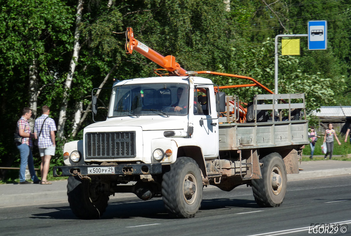 Архангельская область, № К 500 РУ 29 — ГАЗ-33081 «Садко»