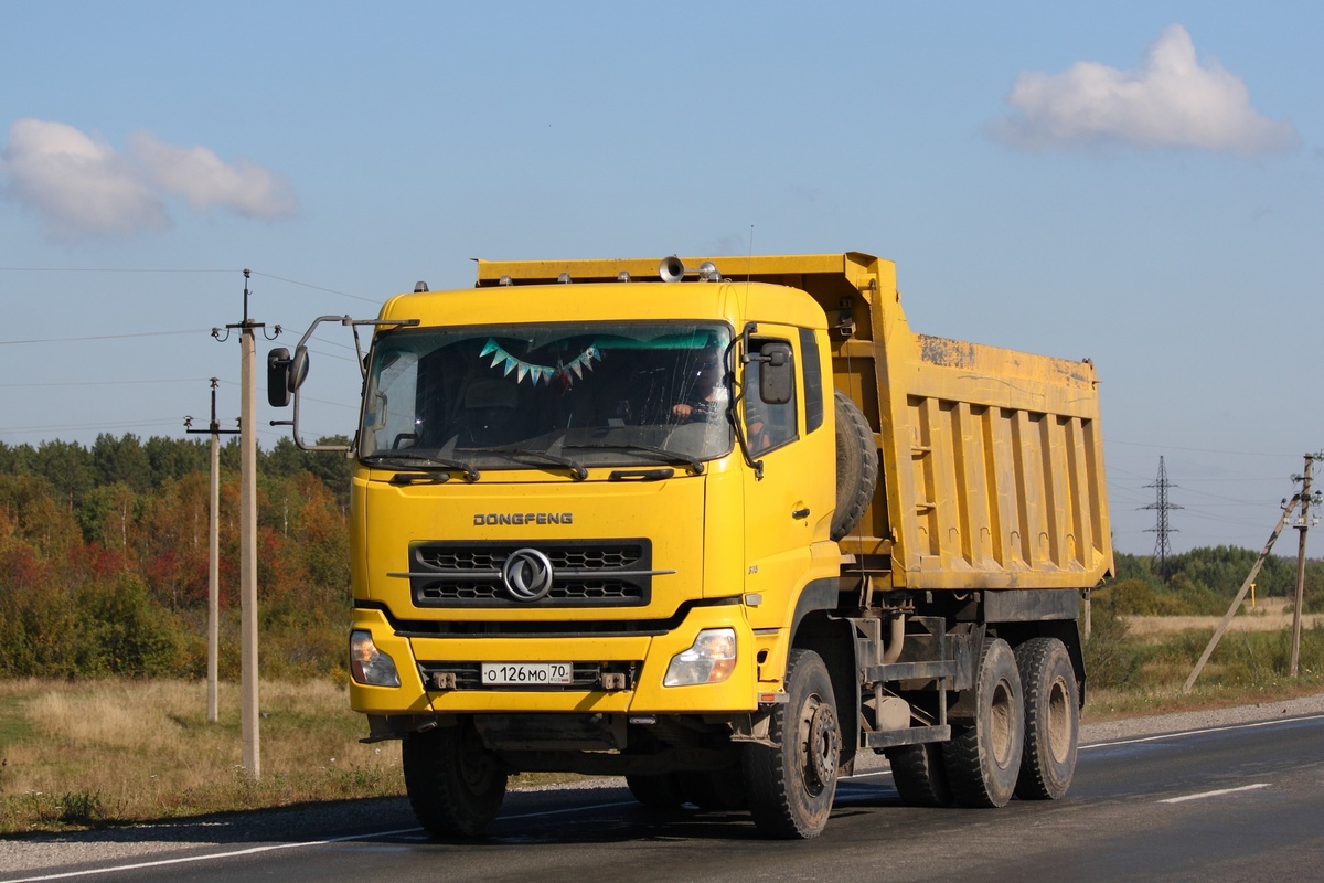 Томская область, № О 126 МО 70 — Dongfeng KC DFL3251