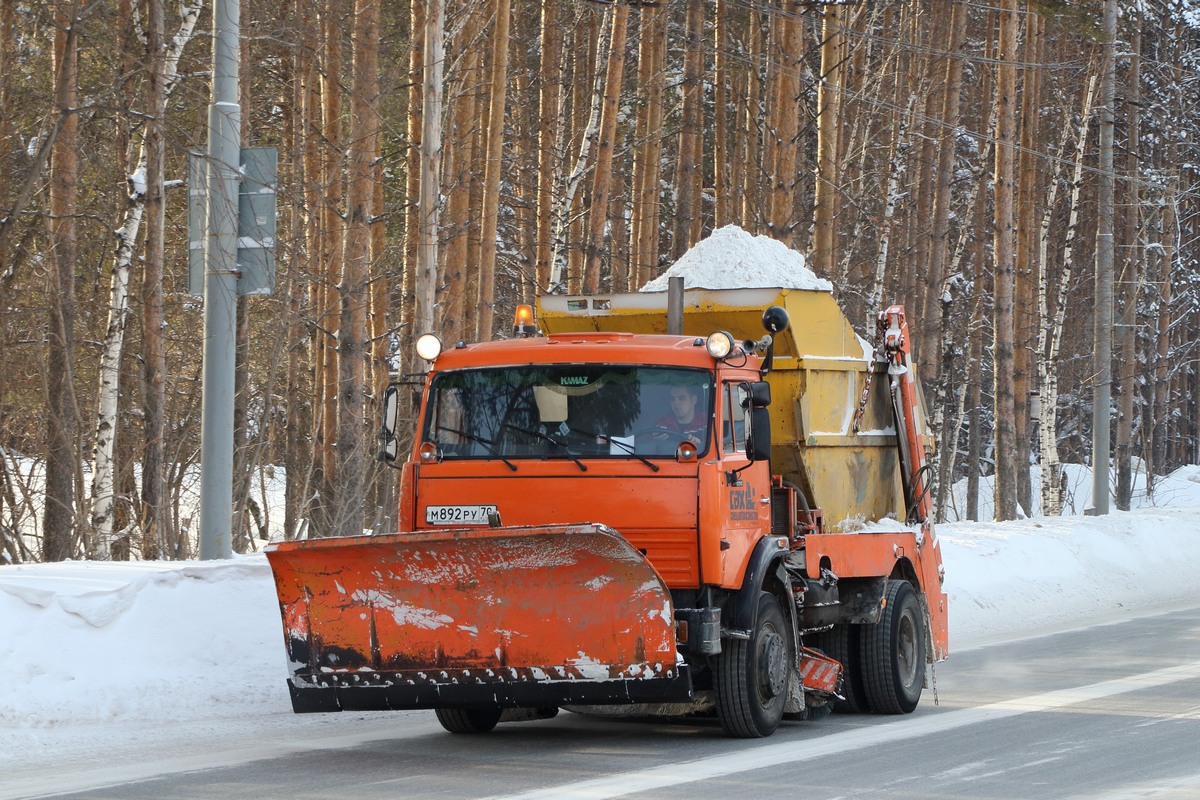 Томская область, № М 892 РУ 70 — КамАЗ-43255-A3