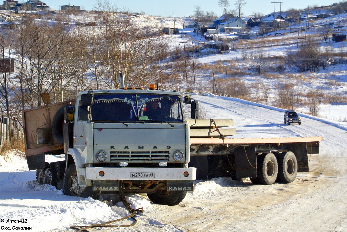 Сахалинская область, № М 298 ЕА 65 — КамАЗ-5410