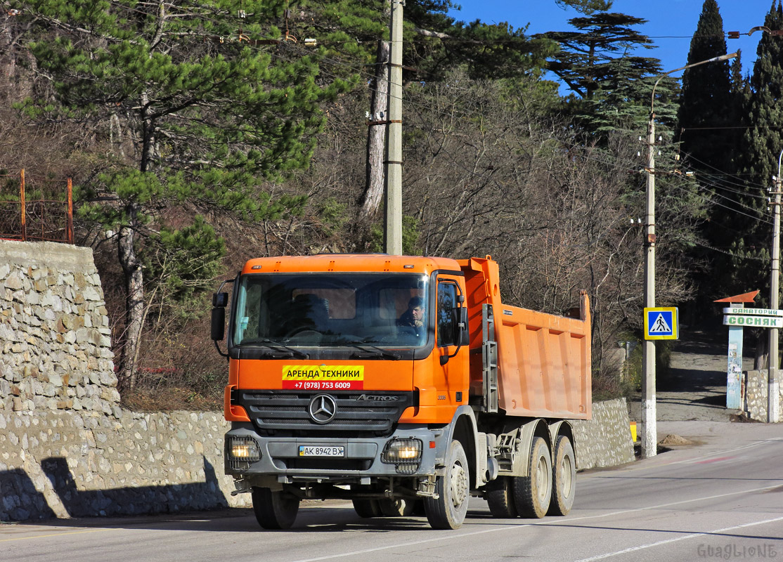 Крым, № АК 8942 ВХ — Mercedes-Benz Actros ('2003) 3335