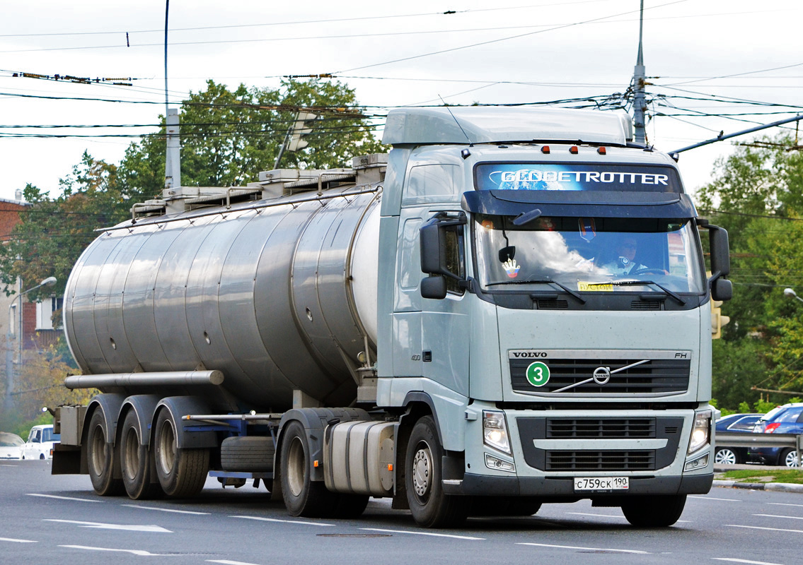 Московская область, № С 759 СК 190 — Volvo ('2008) FH.400