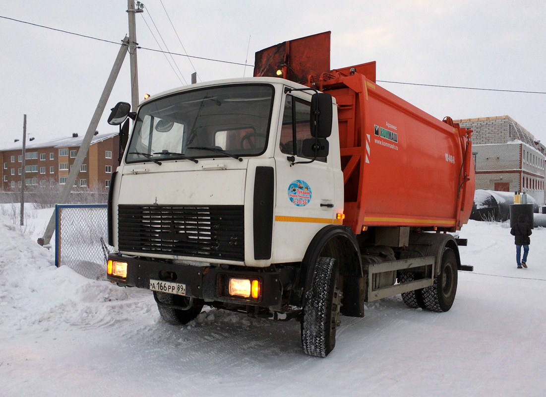 Ямало-Ненецкий автоном.округ, № А 166 РР 89 — МАЗ-5337A2