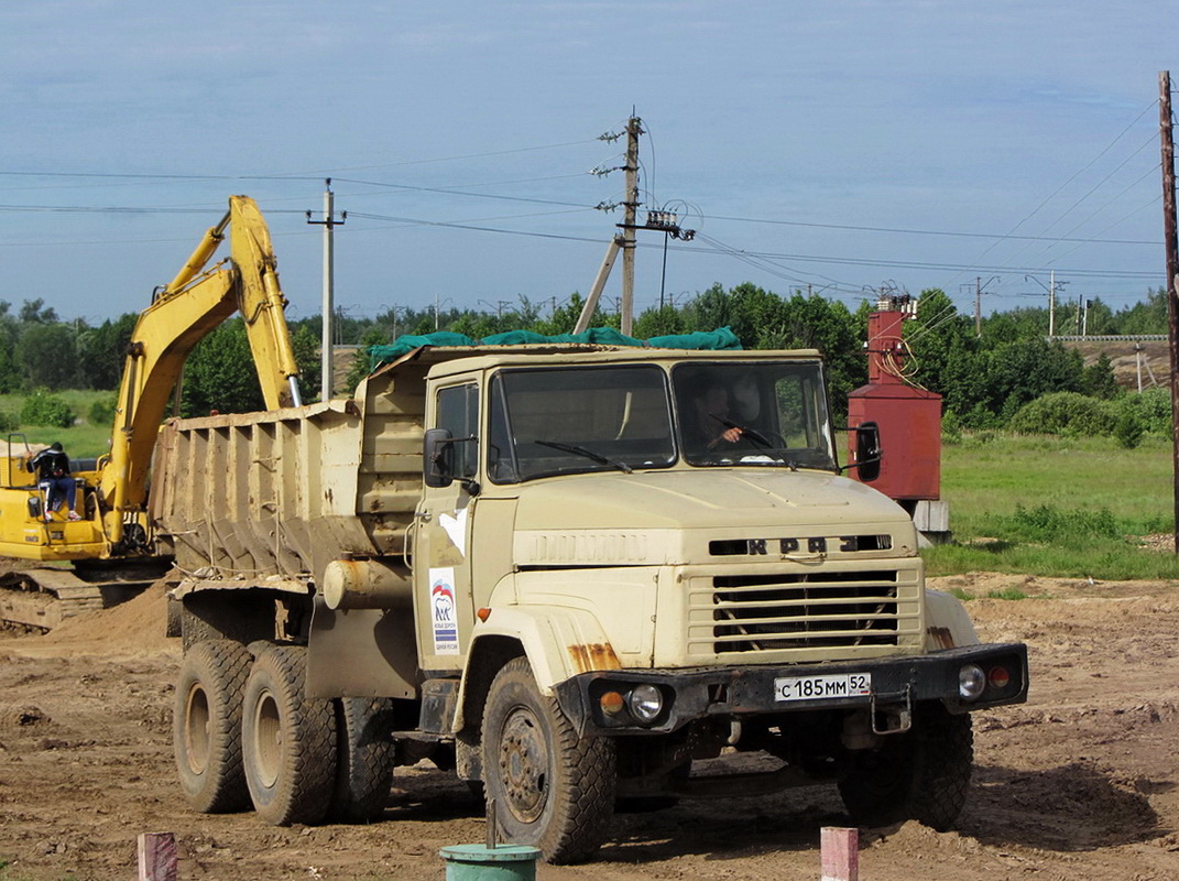 Нижегородская область, № С 185 ММ 52 — КрАЗ-6510