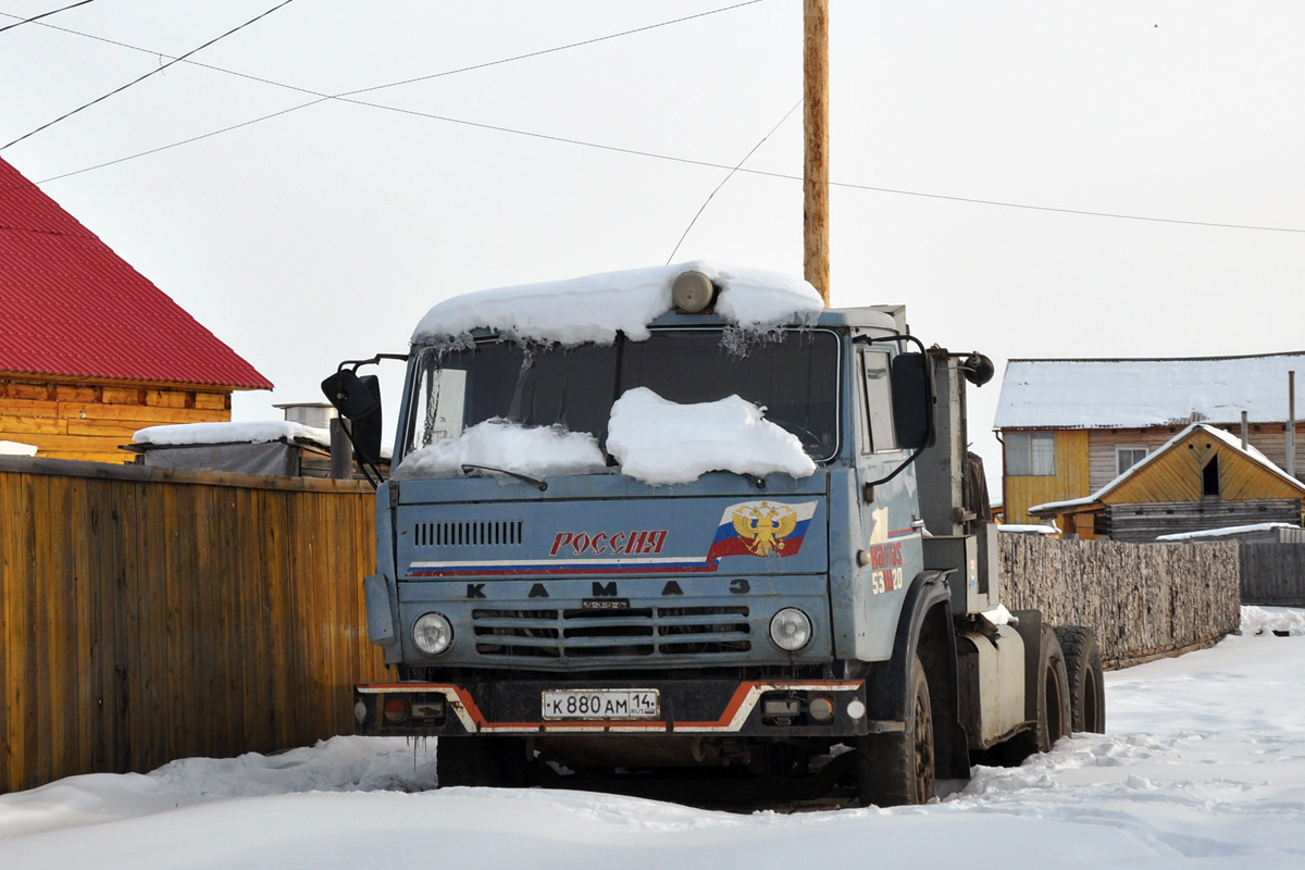 Саха (Якутия), № К 880 АМ 14 — КамАЗ-5320