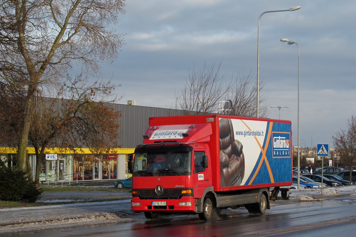 Литва, № EFB 516 — Mercedes-Benz Atego 923