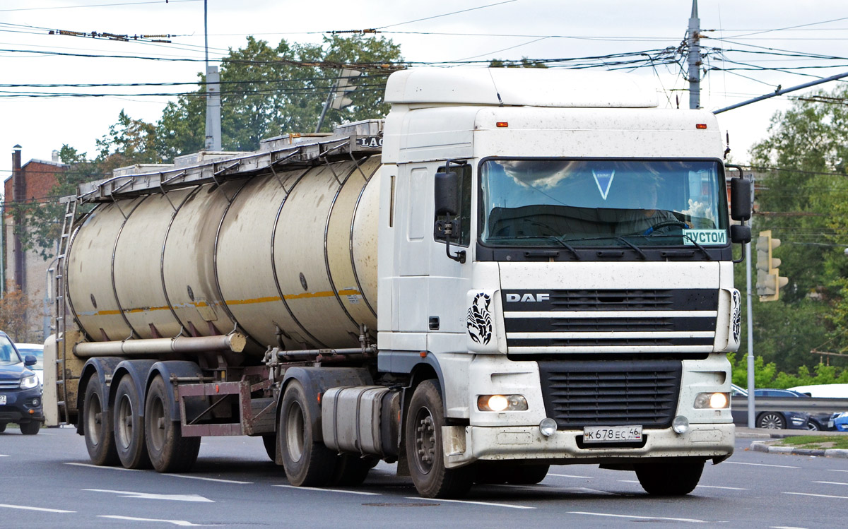 Курская область, № К 678 ЕС 46 — DAF XF95 FT