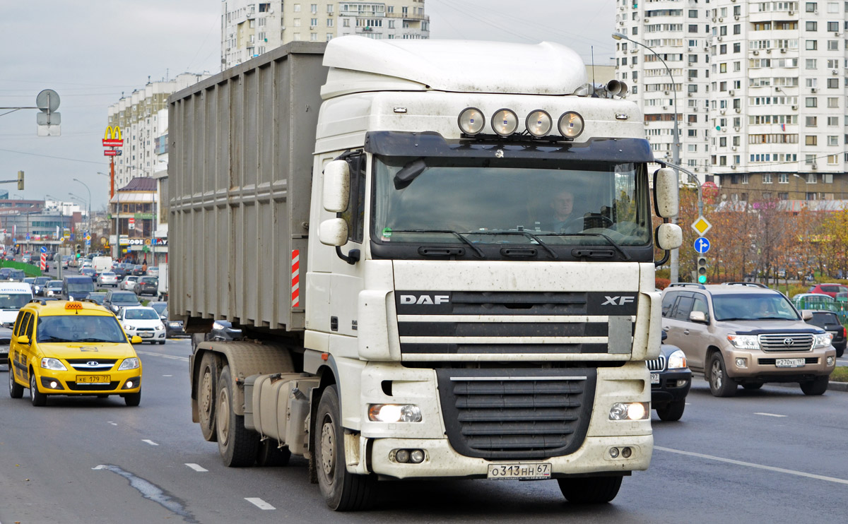 Смоленская область, № О 313 НН 67 — DAF XF105 FAR