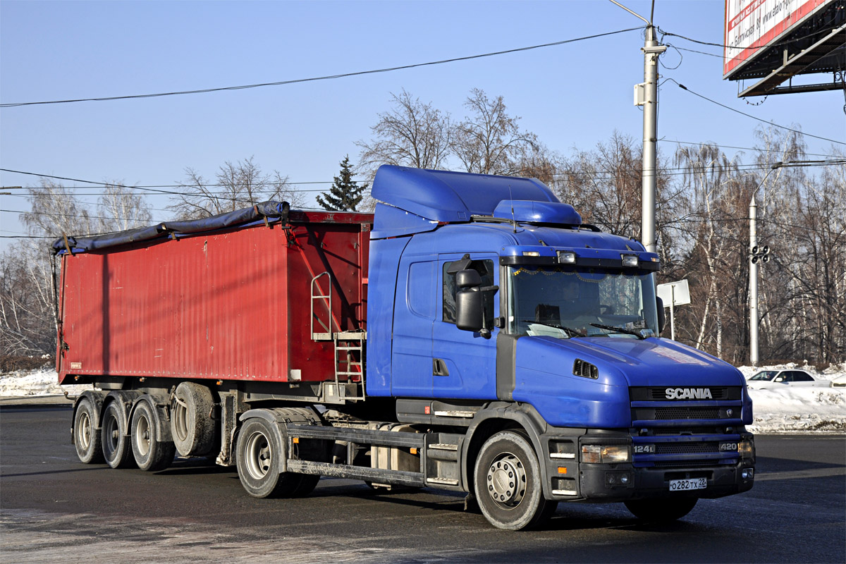 Алтайский край, № О 282 ТХ 22 — Scania ('1996) T-Series 124L