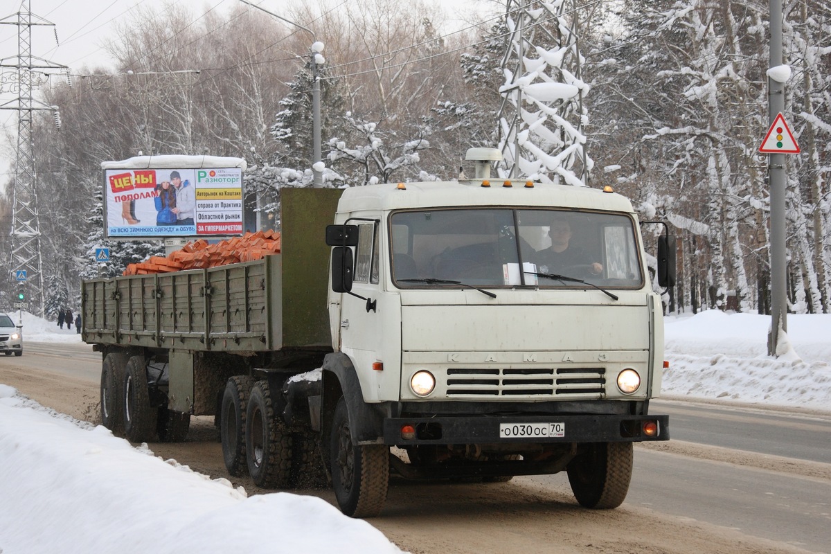 Томская область, № О 030 ОС 70 — КамАЗ-54112