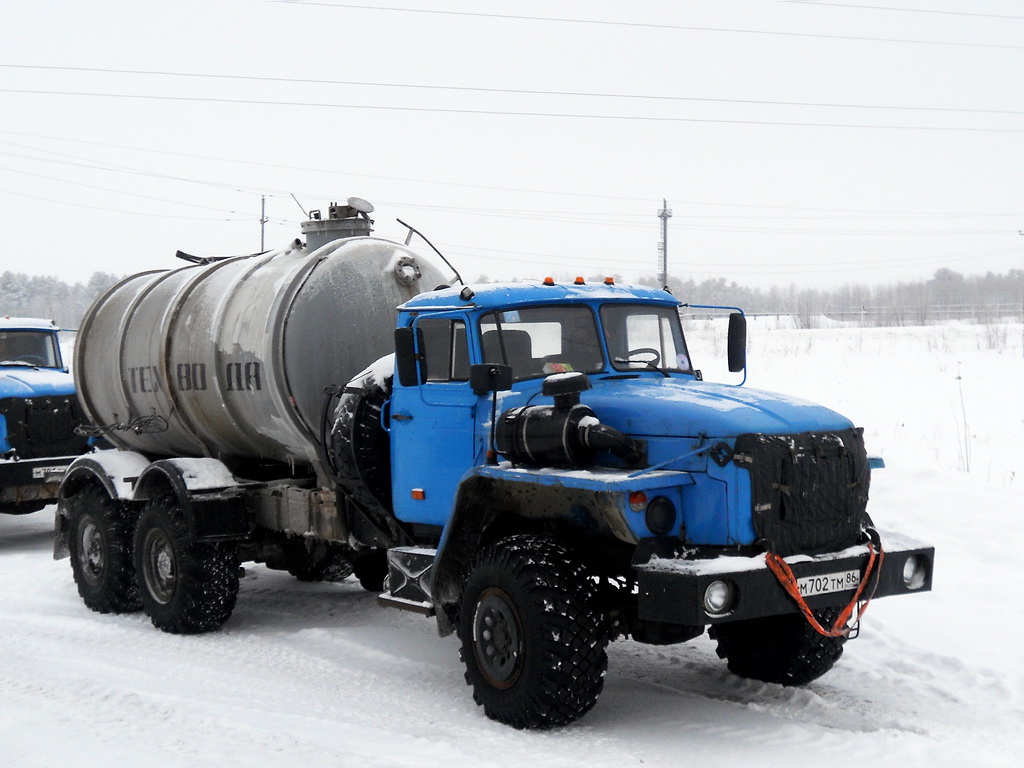 Ханты-Мансийский автоном.округ, № М 702 ТМ 86 — Урал-4320 / 5557 (общая модель)