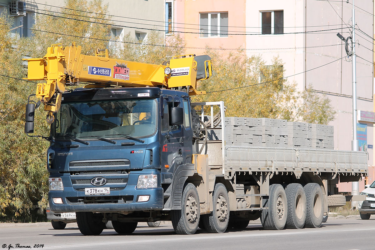 Саха (Якутия), № К 378 КН 14 — Hyundai Trago (общая модель)