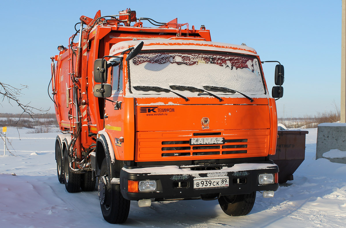 Ямало-Ненецкий автоном.округ, № В 939 СК 89 — КамАЗ-65115 (общая модель)