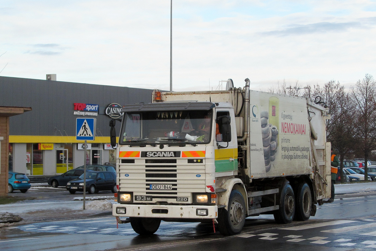 Литва, № DEU 844 — Scania (II) R93M