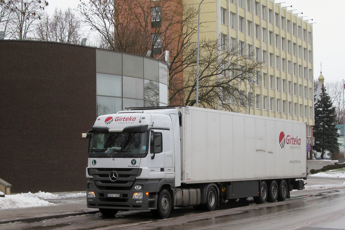 Литва, № GRV 105 — Mercedes-Benz Actros ('2009) 1844