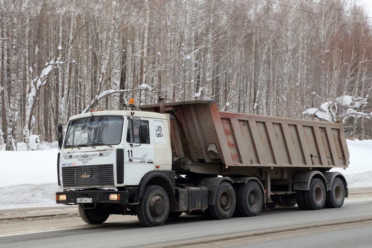 Томская область, № О 881 МС 70 — МАЗ-642208