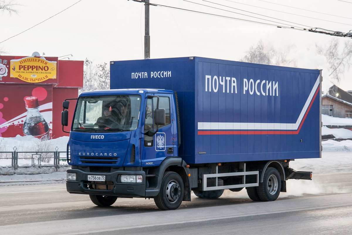 Томская область, № Н 756 ОВ 70 — IVECO EuroCargo ('2002)