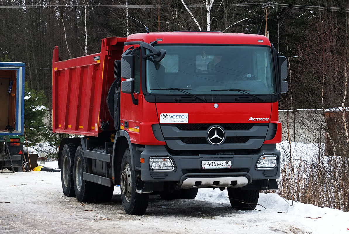 Карелия, № М 406 ЕО 10 — Mercedes-Benz Actros '09 3341 [Z9M]