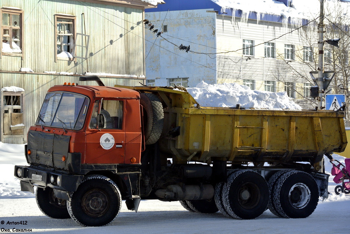 Сахалинская область, № К 636 АХ 65 — Tatra 815 S1