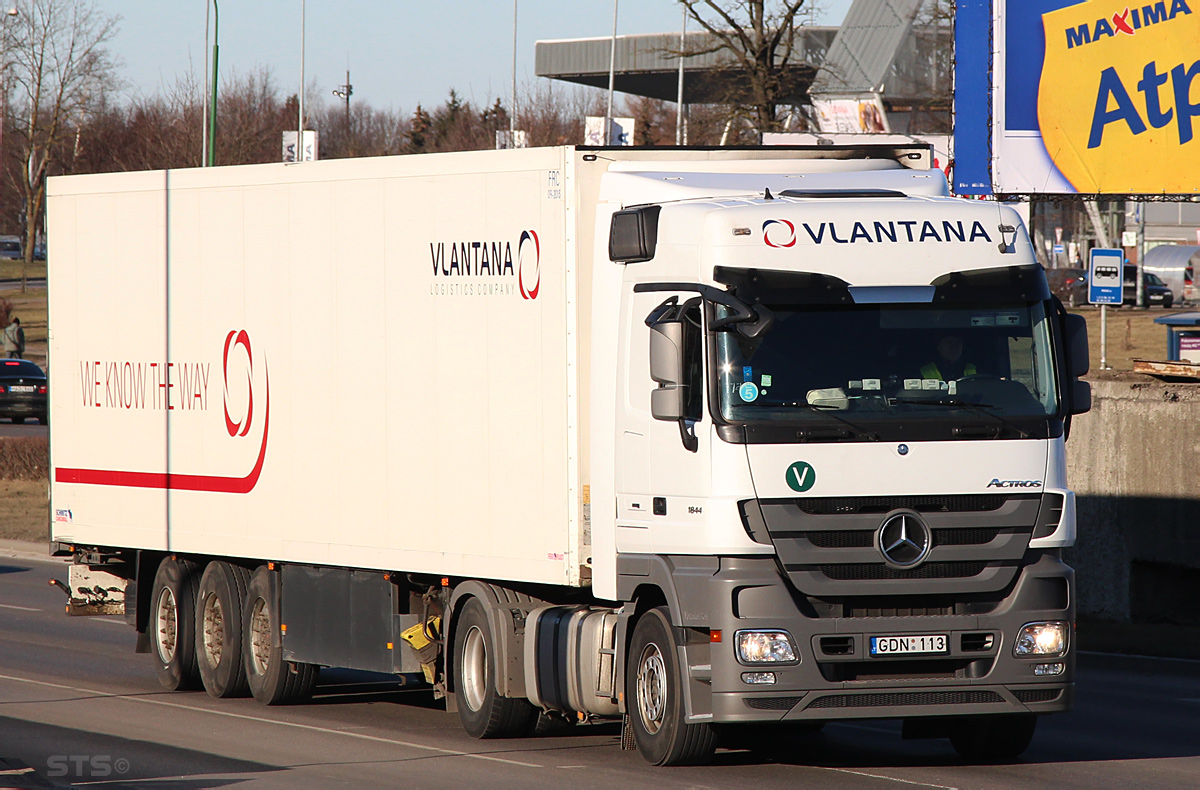 Литва, № GDN 113 — Mercedes-Benz Actros ('2009) 1844