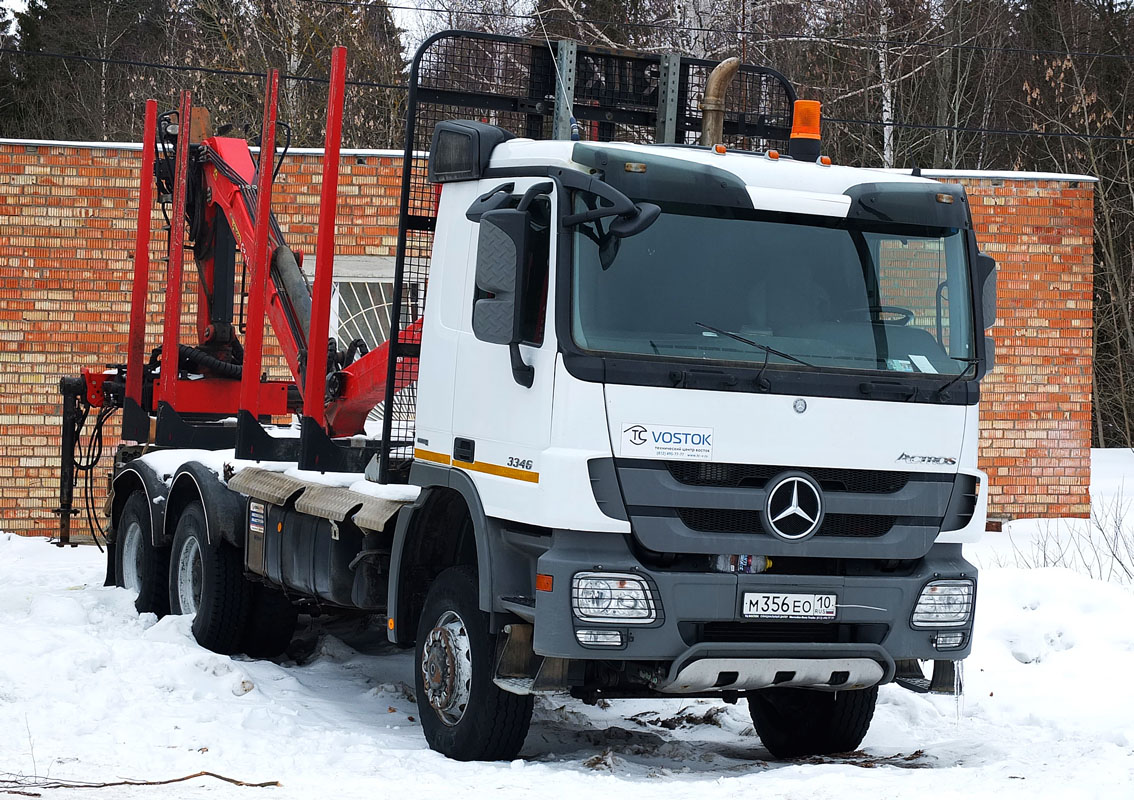 Карелия, № М 356 ЕО 10 — Mercedes-Benz Actros ('2009) 3346