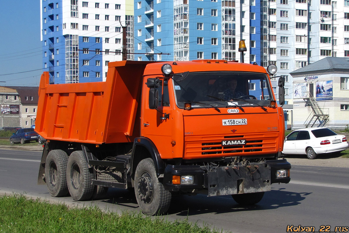 Алтайский край, № К 158 СН 22 — КамАЗ-65115-62