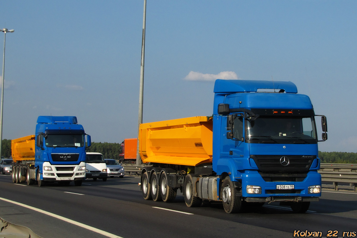 Санкт-Петербург, № В 353 ТС 98 — Mercedes-Benz Axor (общ.м); Санкт-Петербург, № В 508 ТЕ 98 — Mercedes-Benz Axor (общ.м)