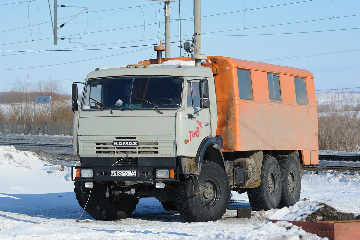 Самарская область, № А 182 ТВ 163 — КамАЗ-43114-15 [43114R]