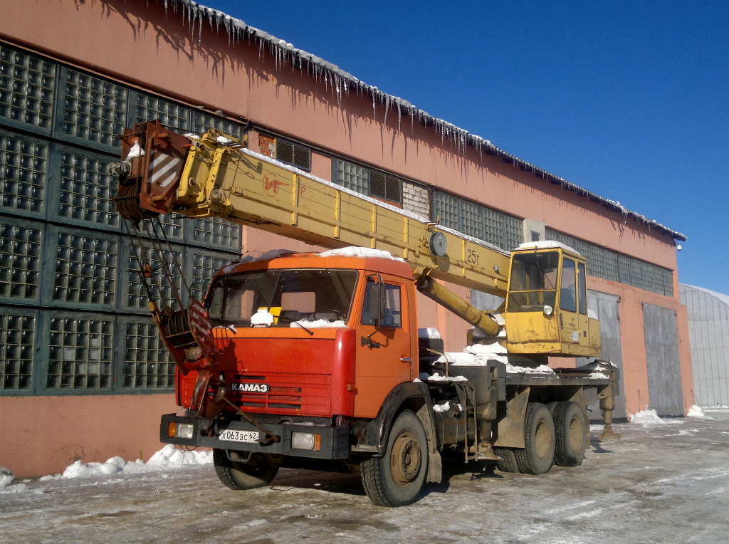 Рязанская область, № Х 063 ВС 62 — КамАЗ-53215 [532150]