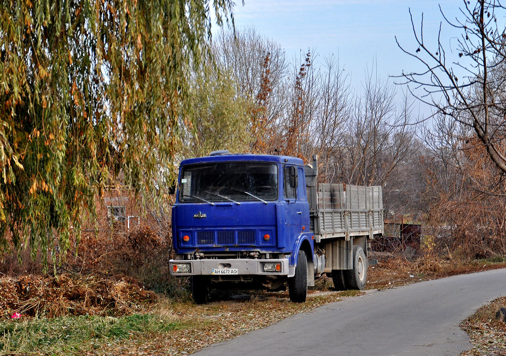 Донецкая область, № АН 6672 АО — МАЗ-5336 (общая модель)