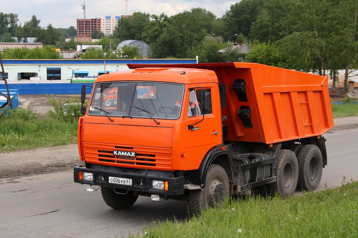 Смоленская область, № О 006 КВ 67 — КамАЗ-65115 (общая модель)