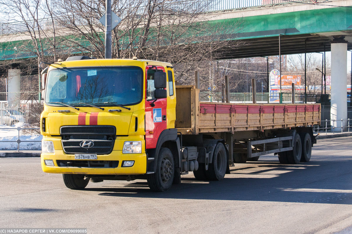 Москва, № Р 576 НВ 197 — Hyundai Power Truck HD500